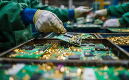 US recycles the most gold from e-waste, study shows