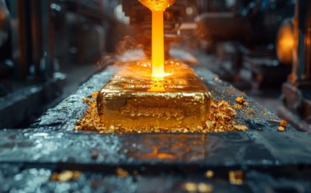 Gold gains for third day before US data that may shape rate path