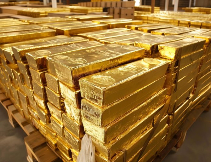 Spike in gold inventories points to another large US trade gap